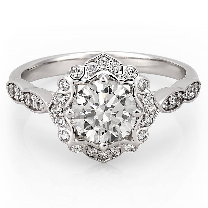 affordable-palladium-floral-halo-engagement-ring-with-round-hearts-and-arrows-moissanite