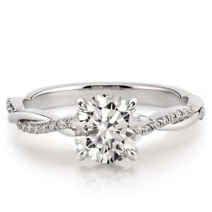 affordable-palladium-twist-engagement-ring-with-round-hearts-and-arrows-moissanite