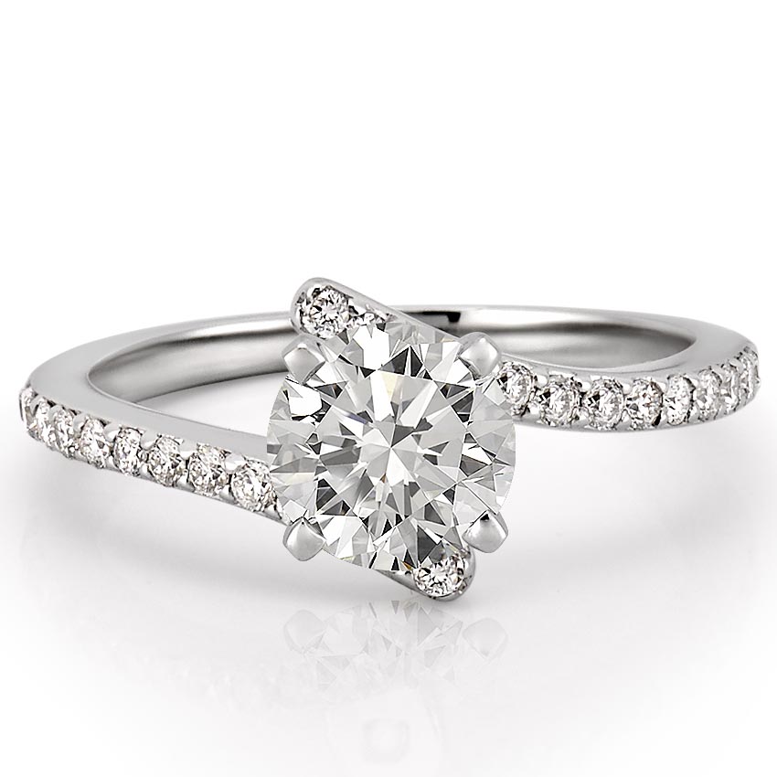 affordable-palladium-unique-pave-engagement-ring-with-round-hearts-and-arrows-moissanite