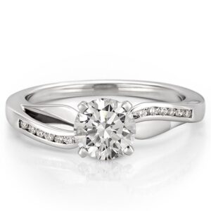 affordable-platinum-ribbon-engagement-ring-with-round-lab-created-diamond