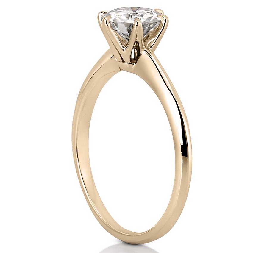 affordable-six-prong-engagement-ring-with-round-lab-diamond-in-yellow-gold