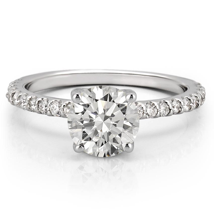 affordable-white-gold-french-cut-basket-setting-engagement-ring-with-round-hearts-and-arrows-moissanite