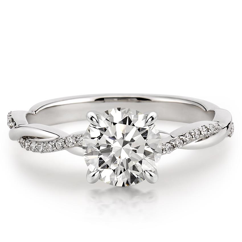 affordable-white-gold-twist-engagement-ring-with-round-hearts-and-arrows-moissanite