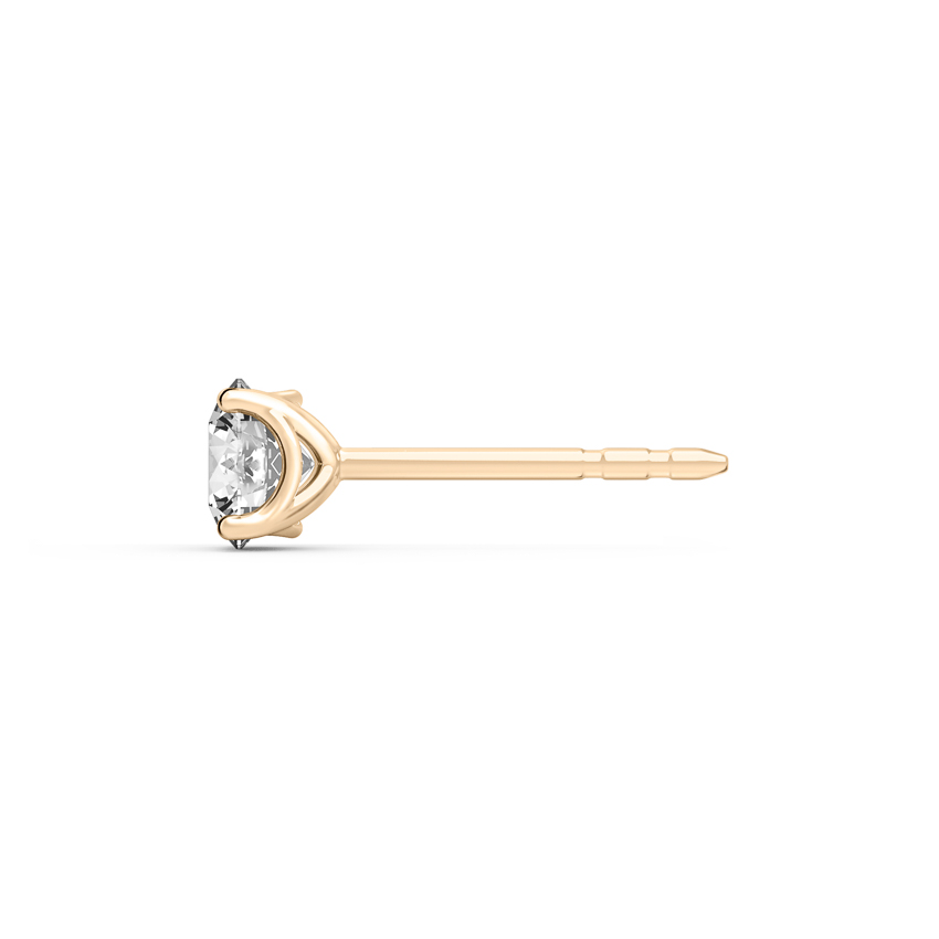 diamond-solitaire-earrings-yellow-gold-side