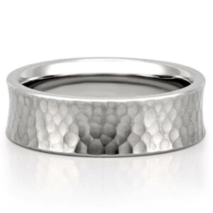 hammered-wedding-band-platinum