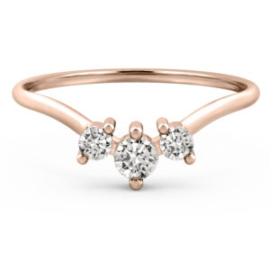 lab-diamond-three-stone-band-rose-gold