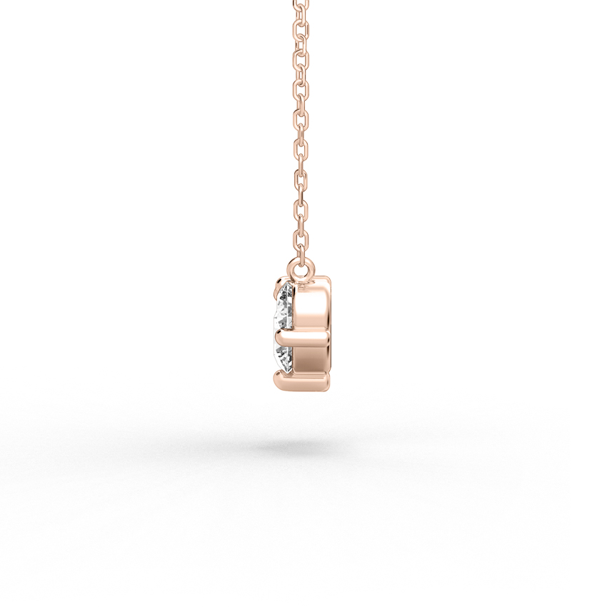 lab-diamond-three-stone-necklace-rose-gold-side