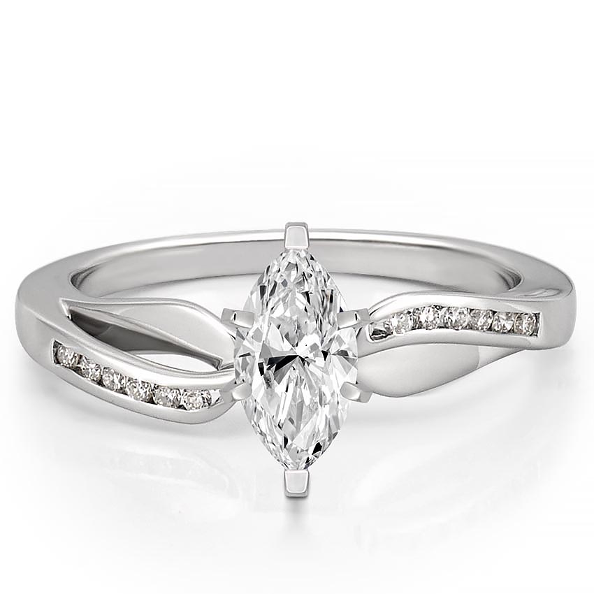 marquise-cut-ribbon-engagement-ring