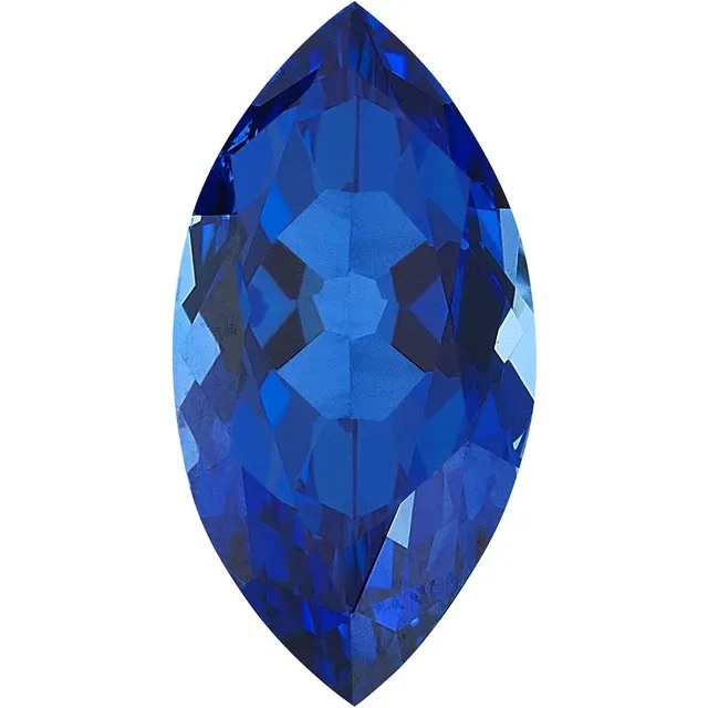 marquise blue sapphire gemstone