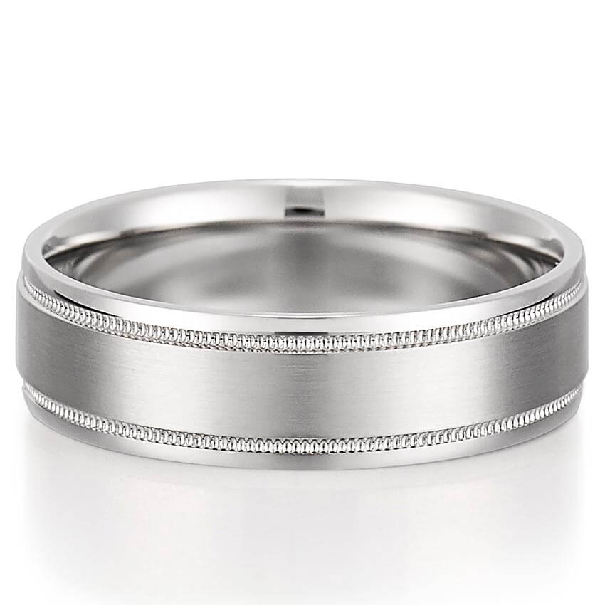 mens-ring-with-milgrain-and-satin-finish