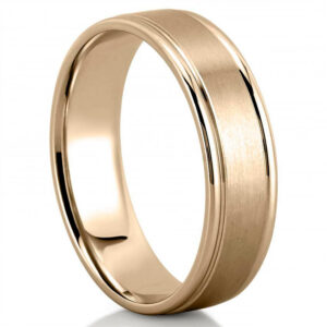 mens-satin-finish-polished-edge-ring-in-yellow-gold