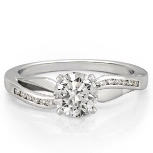 platinum-ribbon-engagement-ring