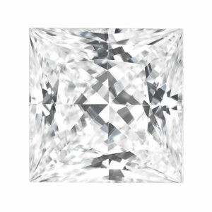 princess cut moissanite