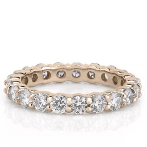 rose-gold-3mm-round-lab-diamond-eternity-band