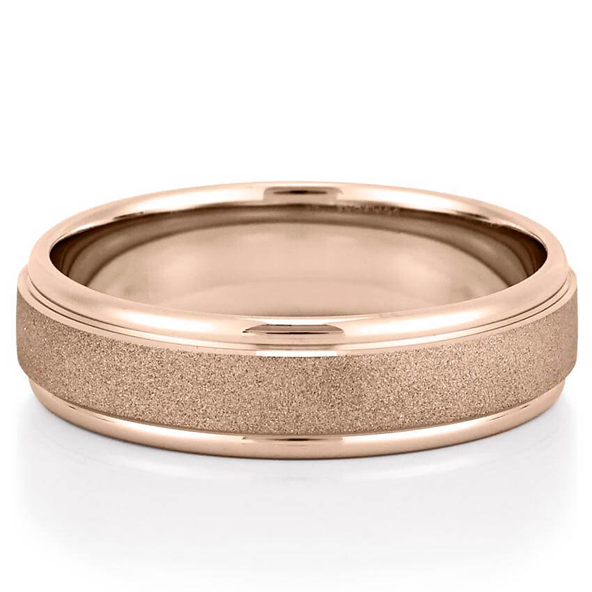 rose-gold-wire-brushed-wedding-band