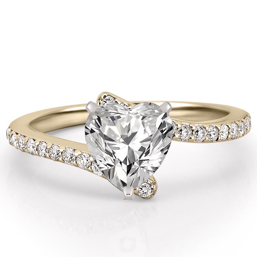 unique-heart-shape-yellow-gold-ring