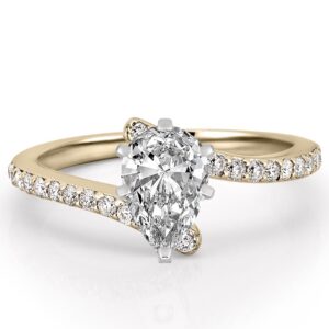 unique-pear-shape-yellow-gold-ring