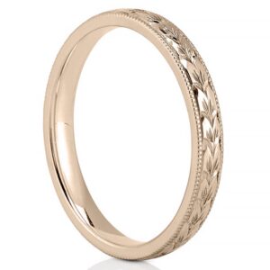 wedding-band-with-hand-engraved-detail-in-rose-gold