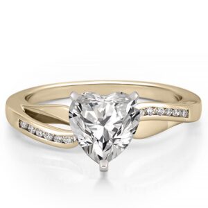 yellow-gold-heart-shape-ribbon-engagement-ring