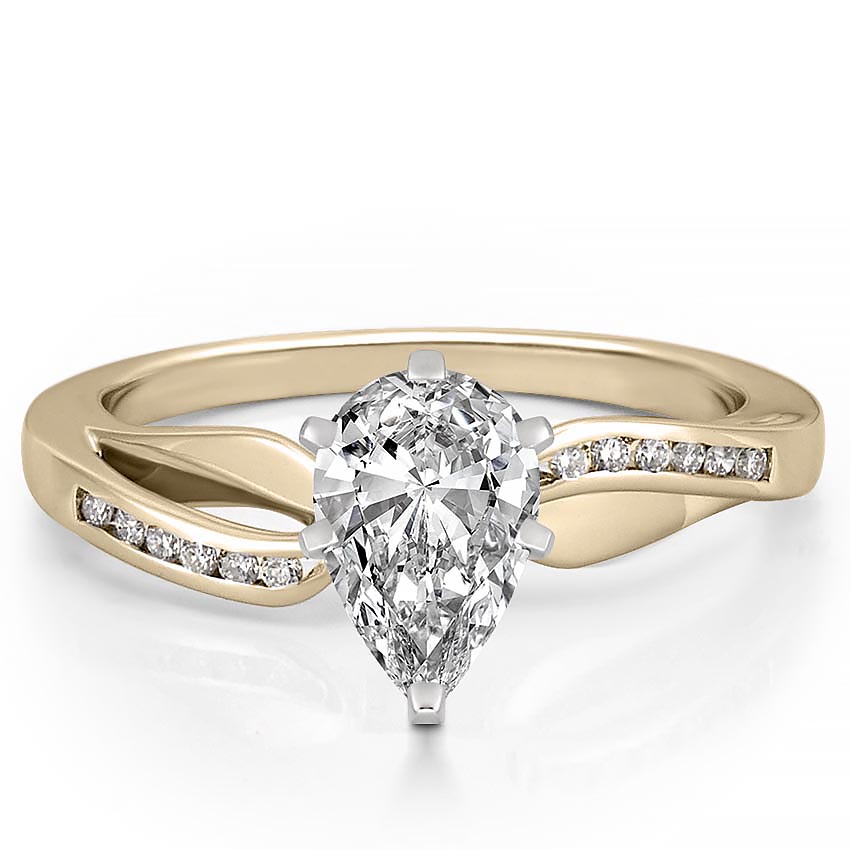 yellow-gold-pear-shape-ribbon-engagement-ring