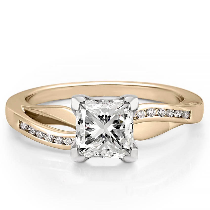 yellow-gold-princess-cut-ribbon-engagement-ring