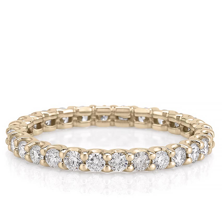 yellow-gold-scalloped-2mm-lab-diamond-eternity-band