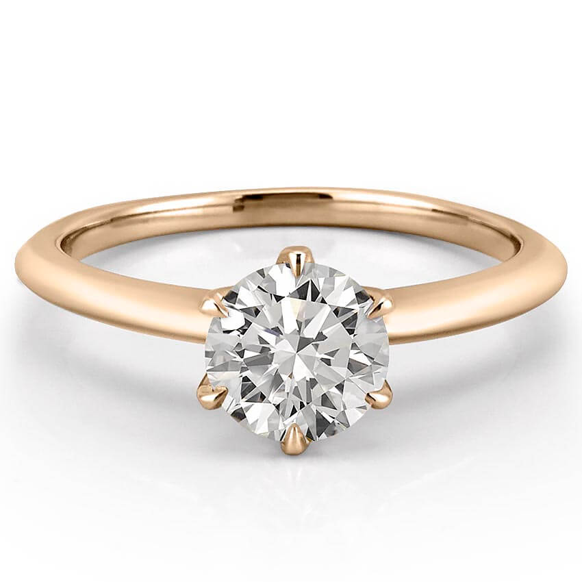 yellow-gold-six-claw-prong-solitaire