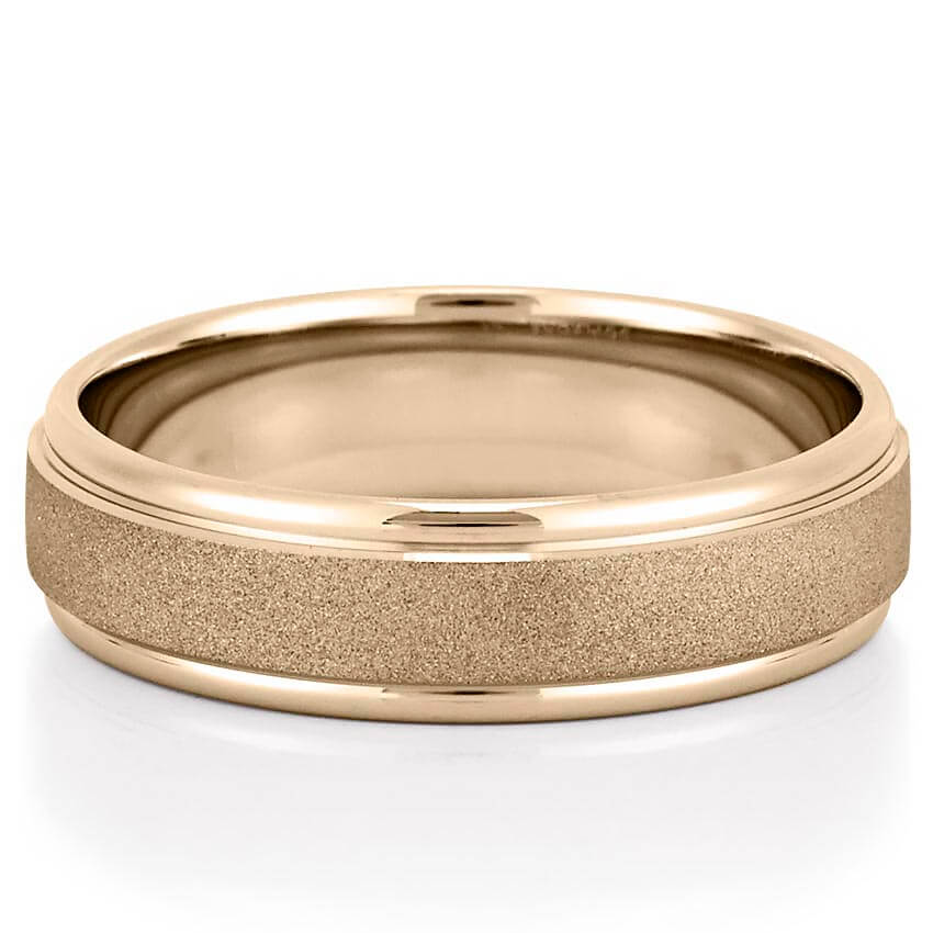 yellow-gold-wire-brushed-wedding-band