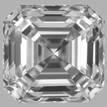 Ideal asscher cut proportions shop