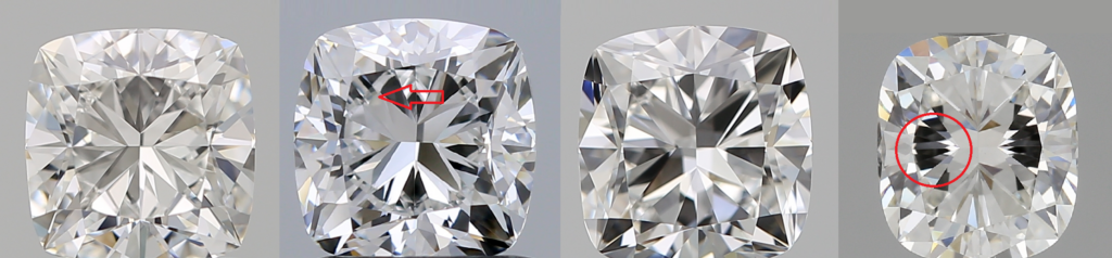 Quality Variations in Cushion Cuts