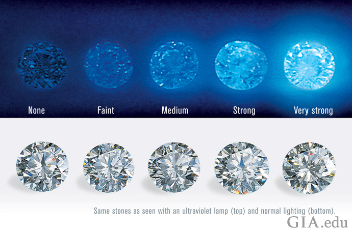 comparison of various fluorescent diamonds