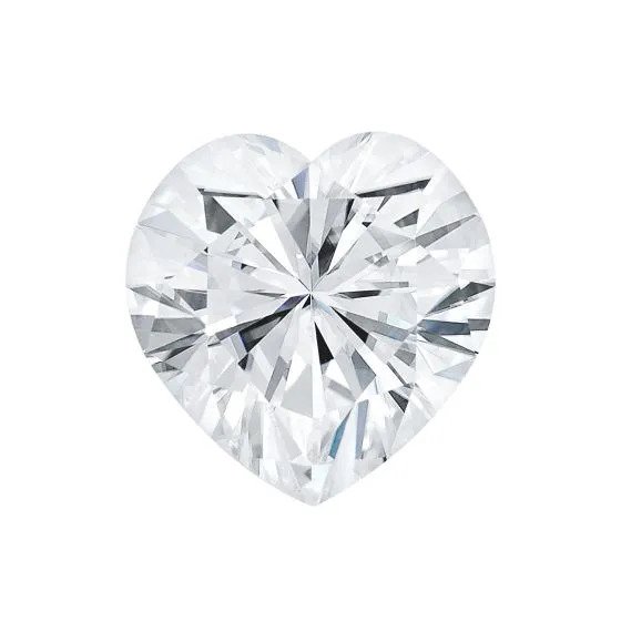 Heart Shaped Forever One Moissanite