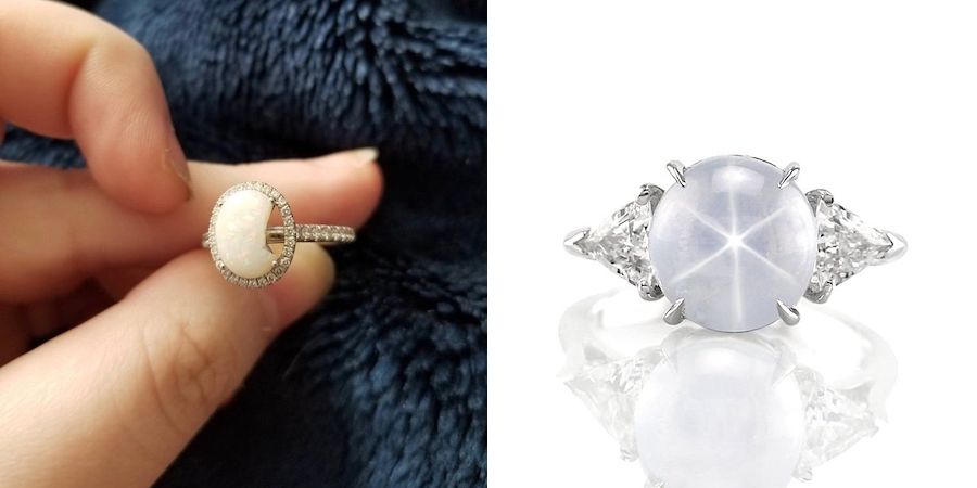 Diamond Vs Gemstone Engagement Rings | The Diamond Store