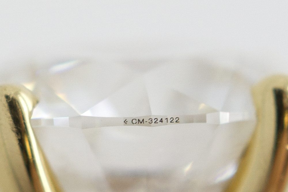 close up of canadian diamond