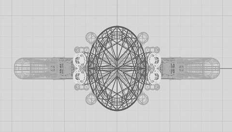 CAD drawing of custom engagement ring