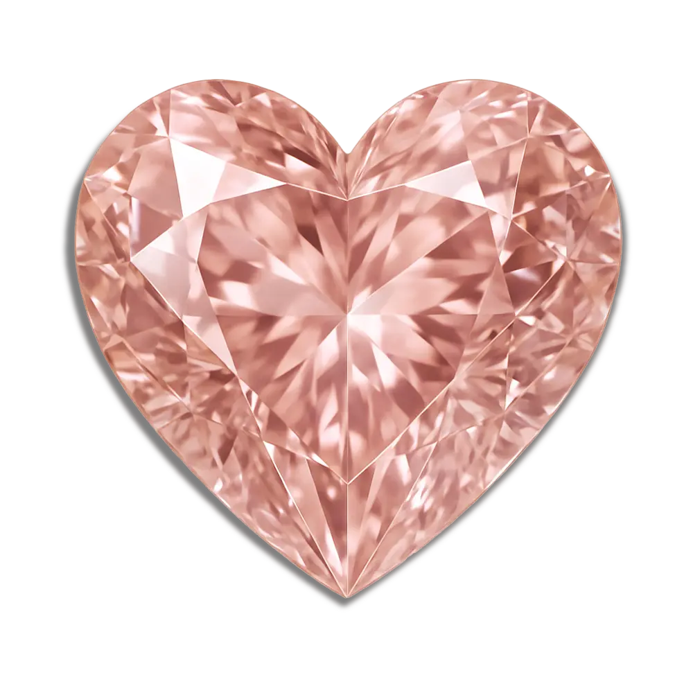 Heart Lab Peach Sapphire
