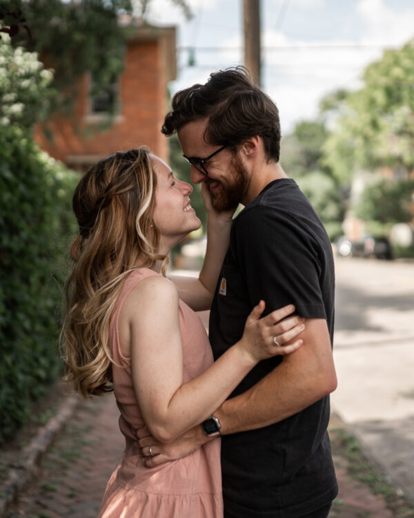 Couple Looking Into Each Oher's Eyes
