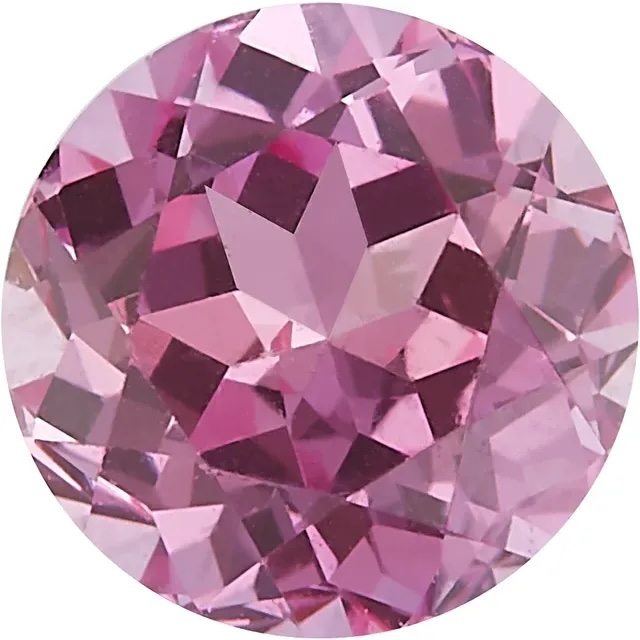 round lab pink sapphire
