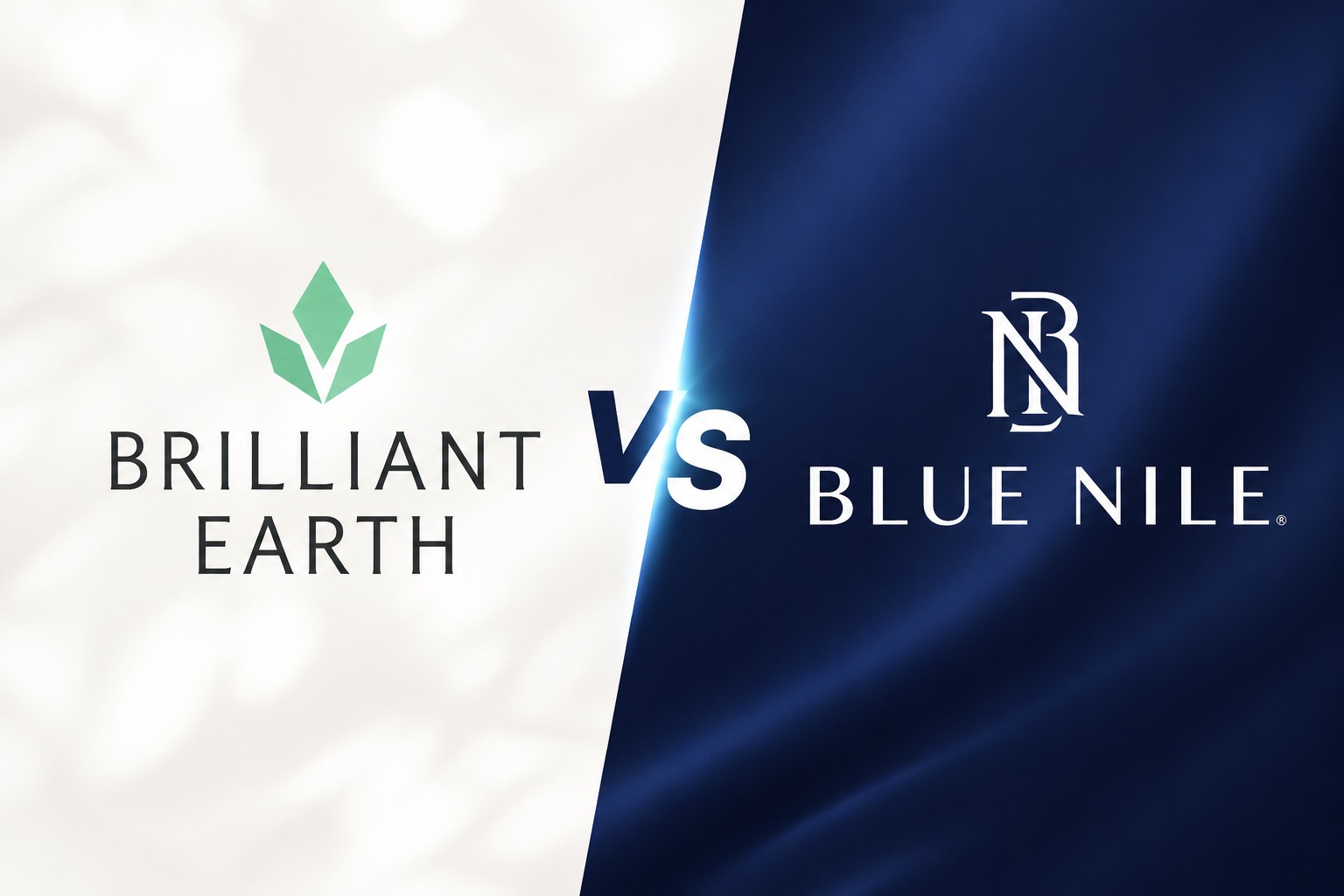 Brilliant Earth vs Blue Nile engagement ring comparison for choosing a diamond retailer