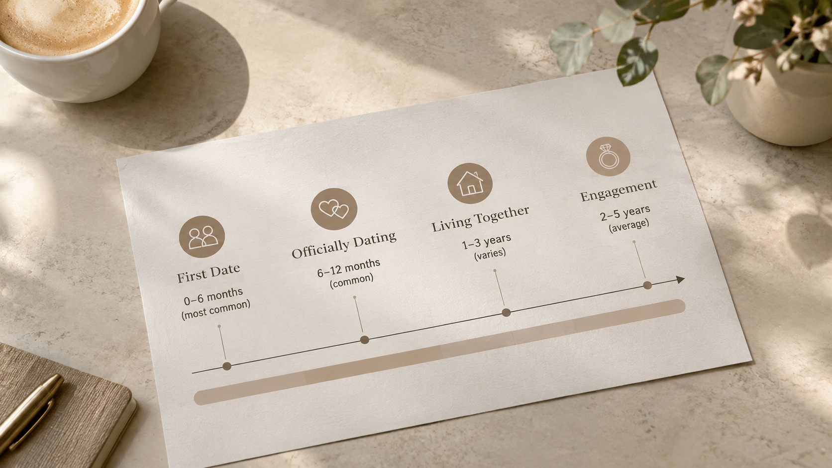 Average Time Dating Before Engagement: Statistics for 2026