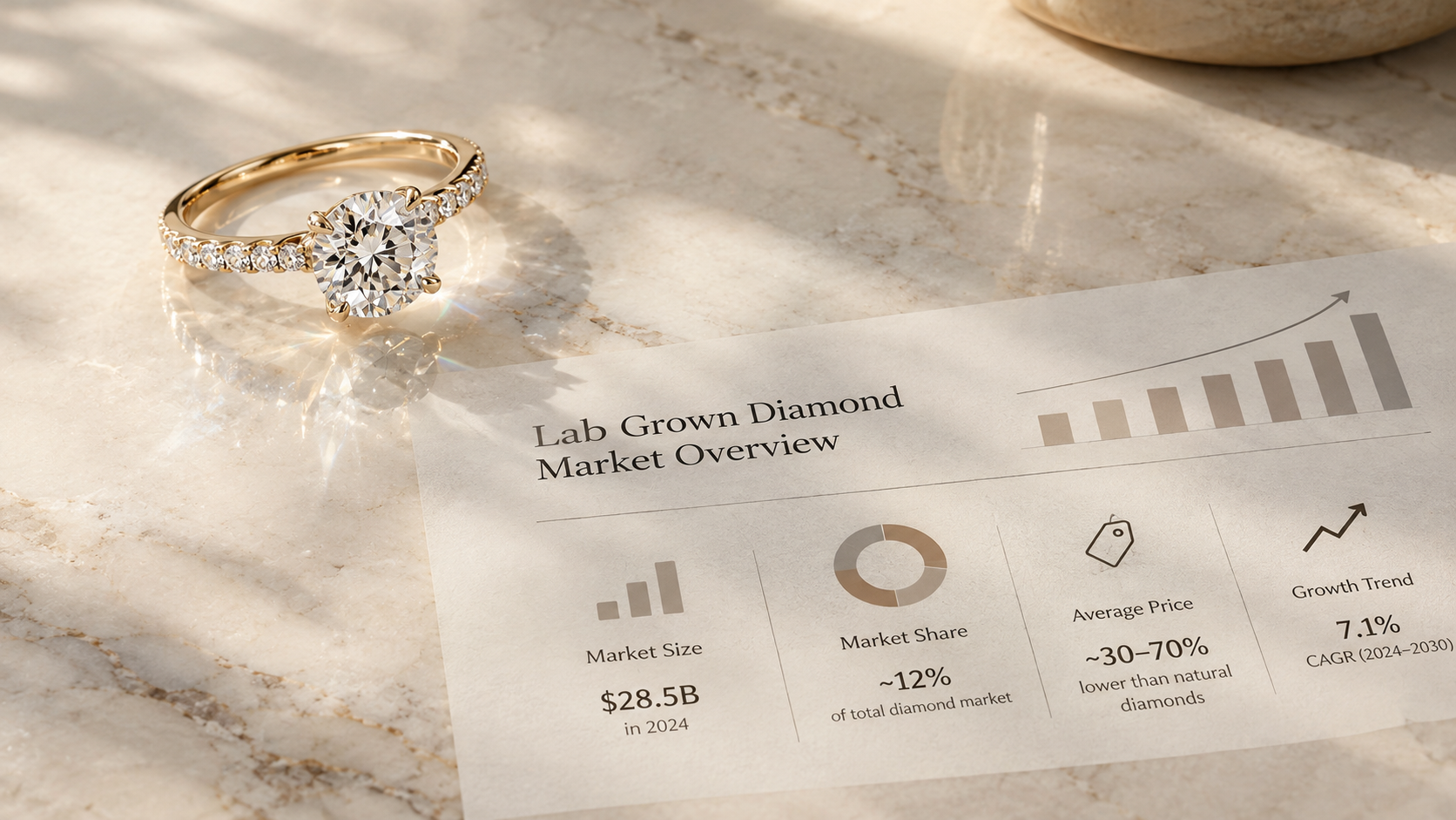 Lab Grown Diamond Market 2026: Size, Share and Growth Trends